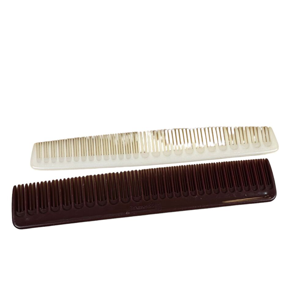 Vintage Tupperware Tupper Hair Combs Lot of 2